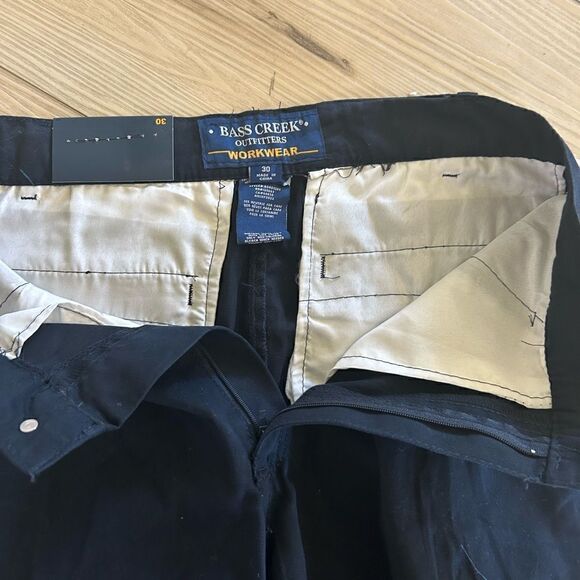 Bass Creek Outfitters Mens Workwear Shorts Navy Blue, size 30, NWT - Picture 5 of 7